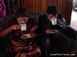 Drinking milk for the LAST TIME that day at my house.