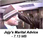 Jojy giving Paul some SPICY marriage advice.  Must see.