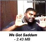 Sony offers his thoughts on the capture of Saddam.