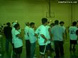 We were there so long the gym actually started to change colors.